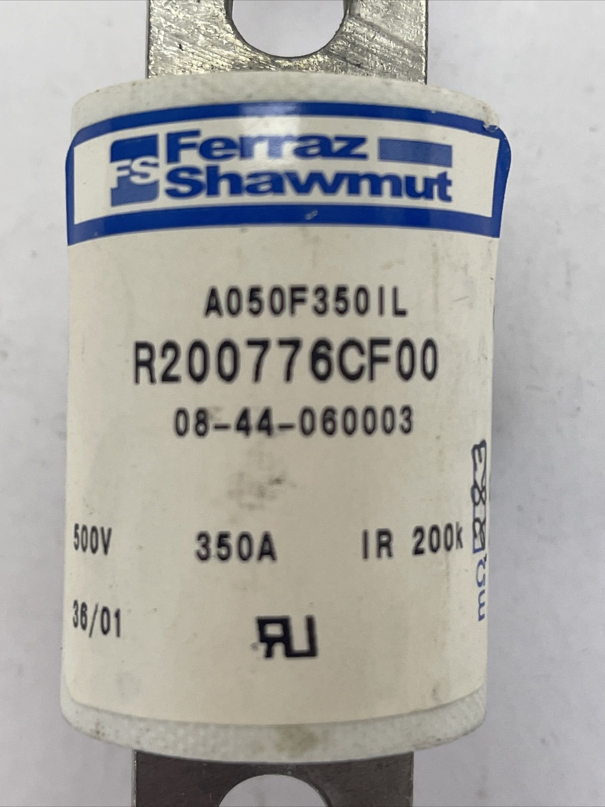 FERRAZ SHAWMUT A050F350IL PROTISTOR FUSE 500VAC 350AMP