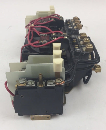 ALLEN BRADLEY 715-BOD117 TWO SPEED STARTER SEPARATE WINDING SIZE 1 120V 60HZ