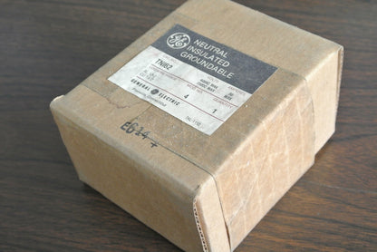 GE TNI62 - INSULATED GROUNDABLE NEUTRAL - 600VAC, 250VDC 60A MAX - NEW SURPLUS