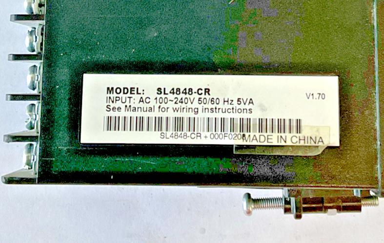 AUTOMATION DIRECT SL4848-CR TEMPERTAURE CONTROLLER 240V 50/60HZ 5VA