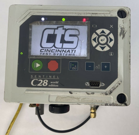 CTS CINCINNATI TEST SYSTEMS C28-1W1BE-PA11A4-P02U10A1 SUPPLY 120VAC I/O 24VDC