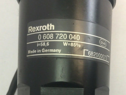 REXROTH 0608701018 DRIVE SPINDLE 0608720040 NUT RUNNER 0608801004 OFFSET DRIVE