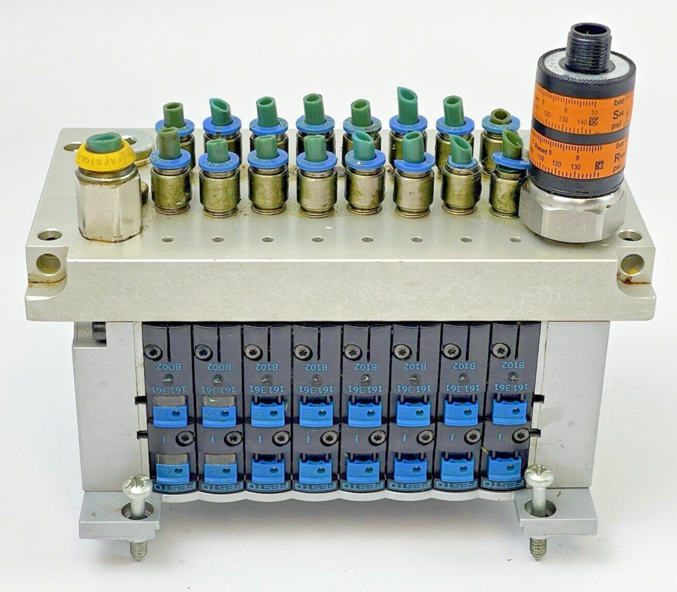 FESTO - CPV14-V1 - VALVE MANIFOLD-W/ PNEUM CONN & STACK PLATES, B102(6), B002(2)