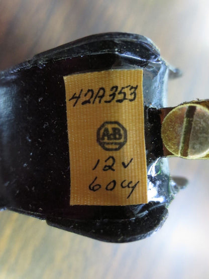 ALLEN-BRADLEY 42A353 COIL 12V/60Hz - NEW SURPLUS