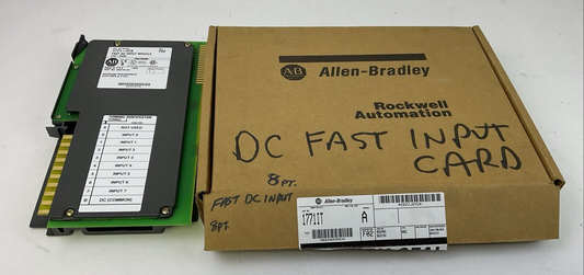 ALLEN BRADLEY 1771-IT/A FAST DC INPUT MODULE (12-24V) REV F02 SER A