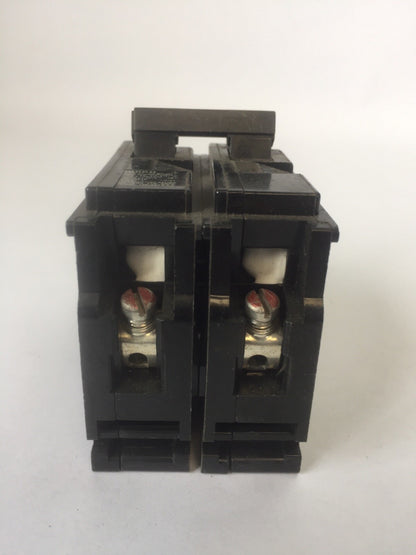 SIEMENS BQ2B015 CIRCUIT BREAKER 2POLE 15AMP 120/240VAC (LOT OF 2)