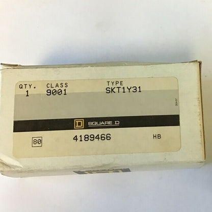 SQUARE D 9001 SKT1Y31 PUSHBUTTON / PILOT LIGHT 120VAC