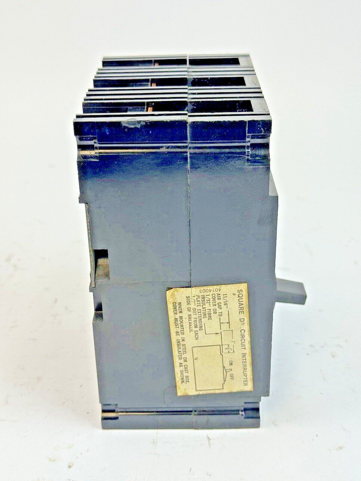 SQUARE D - FAL34000 - MOLDED CASE SWITCH - 100 A, 3 POLE, 480 VAC