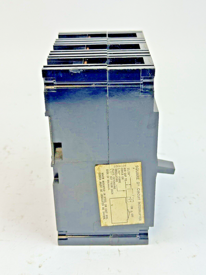 SQUARE D - FAL34000 - MOLDED CASE SWITCH - 100 A, 3 POLE, 480 VAC