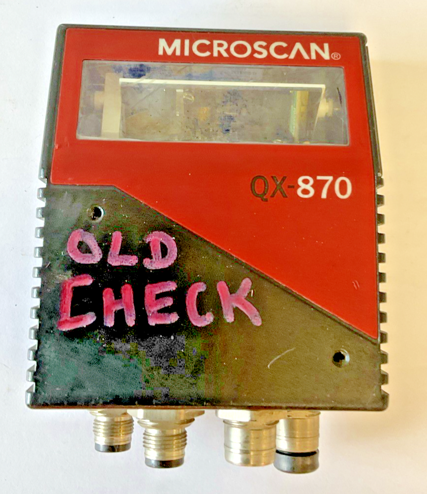 MICROSCAN QX-870 FIS-0870-0001G BARCODE SCANNER