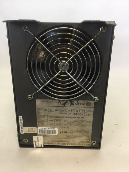 ALLEN BRADLEY 1391B-ESAA15-AQB AC SERVO CONTROLLER INPUT 230V 15A OUTPUT 210V