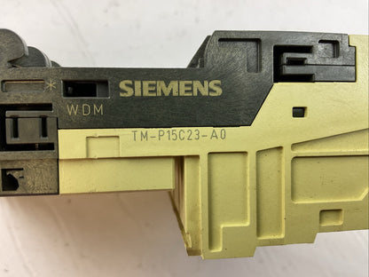 SIEMENS TERMINAL MODULE 6ES7 193-4CD30-0AA0 TM-P15C23-A0 (LOT OF 6)