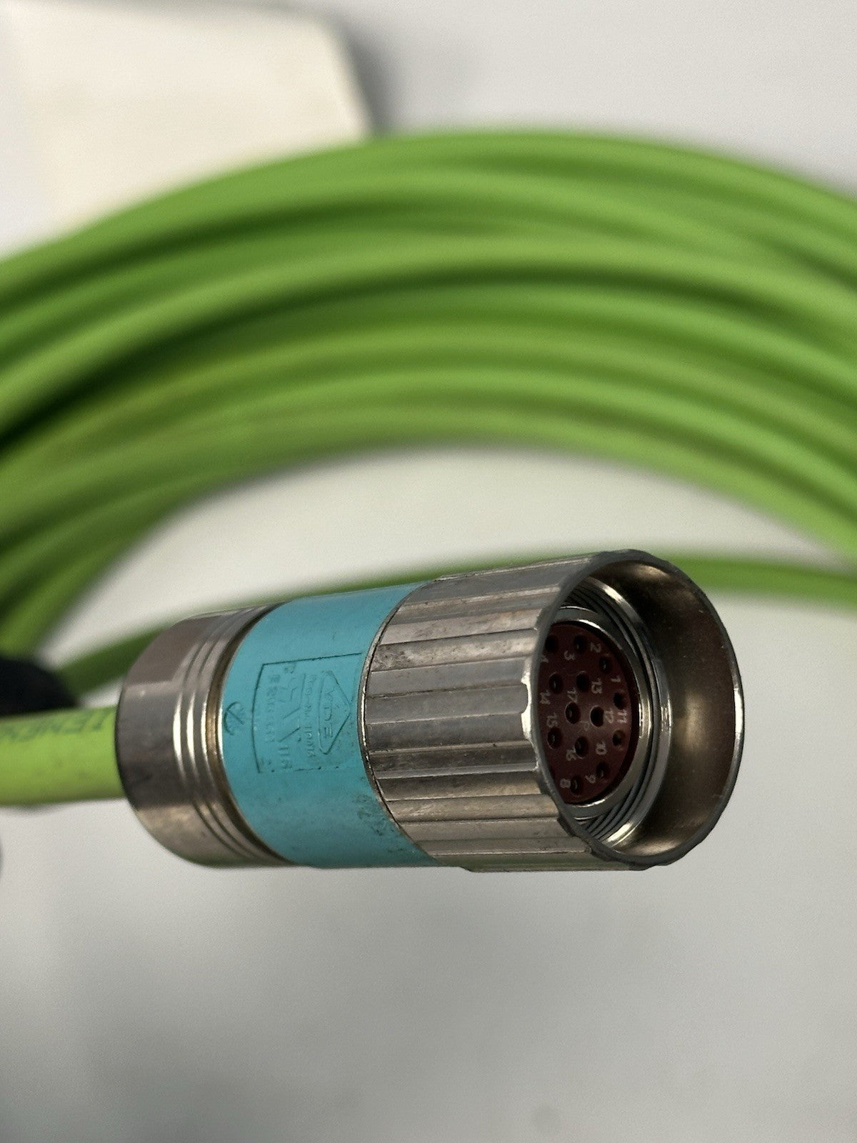 SIEMENS 6FX8002-2EQ10-1CA0 ENCODER CABLE 20M CABLE