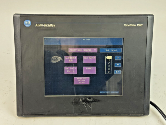 ALLEN-BRADLEY - 2711-T10C20 SER. F/ FRN 4.48 - PANELVIEW 1000 ASSEMBLED TERM
