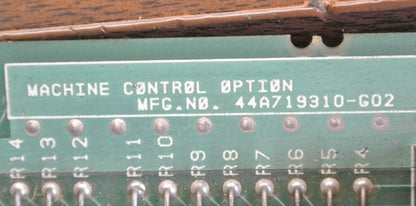 GE / FANUC 44A719310-G02 MACHINE CONTROL OPTION CIRCUIT BOARD /