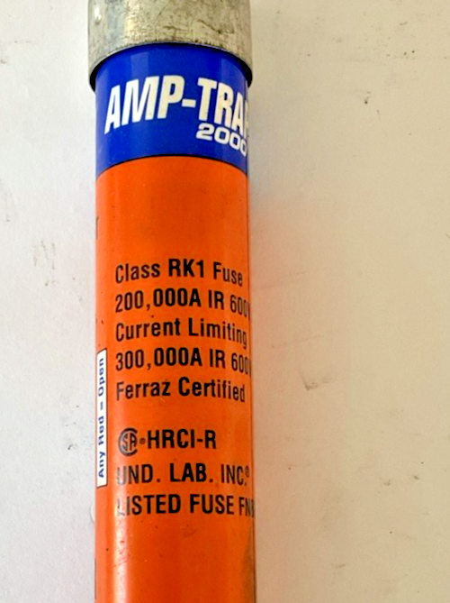 FERRAZ SHAWMUT A6D30R AMP-TRAP 2000 FUSES 30A 600VAC ***LOTOF3***