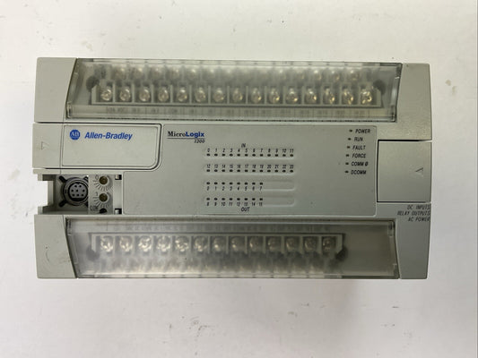 ALLEN BRADLEY 1762-L40BWA SER C REV H FRN 11 MICROLOGIX 1200 CONTROLLER