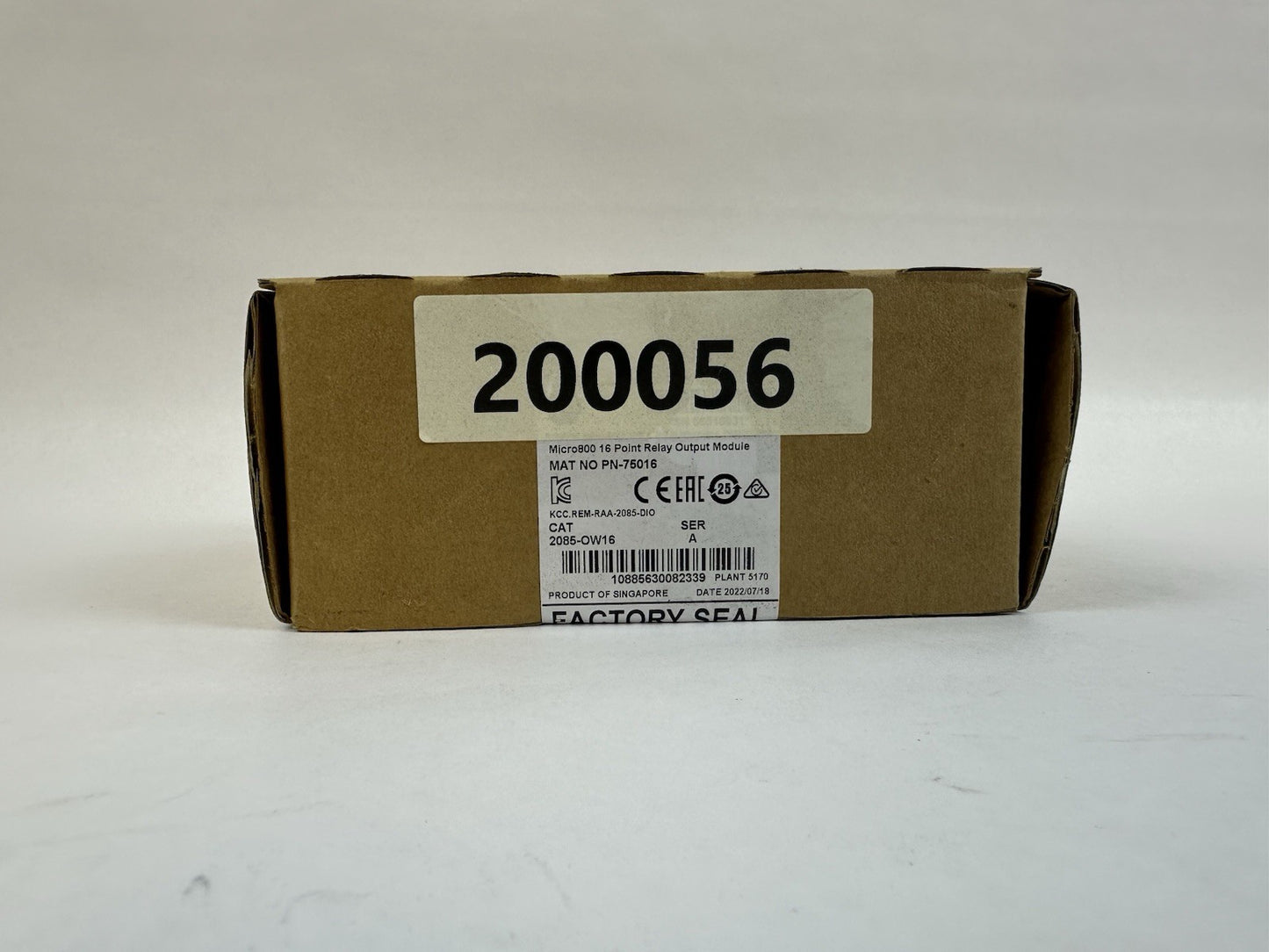 ALLEN BRADLEY 2085-OW16 MICRO800 16PT RELAY OUTPUT MODULE SERIES A