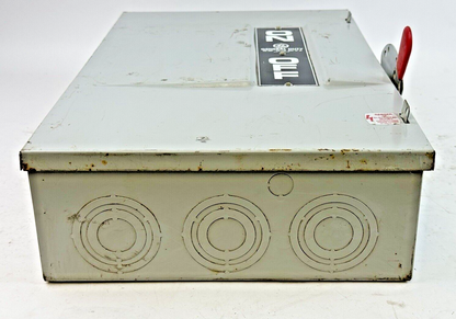 GE - TGN3324 MODEL 6 - SAFETY SWITCH NON-FUSIBLE - 200A/ 240VAC/ 3 POLE/ TYPE 1