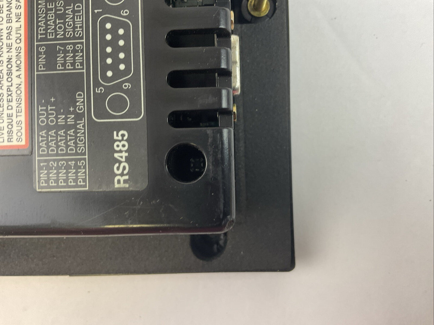 ALLEN BRADLEY 2707-M485P3 SER C REV B DTAM MICRO OPERATOR INTERFACE 18-30VDC