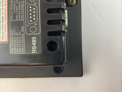 ALLEN BRADLEY 2707-M485P3 SER C REV B DTAM MICRO OPERATOR INTERFACE 18-30VDC