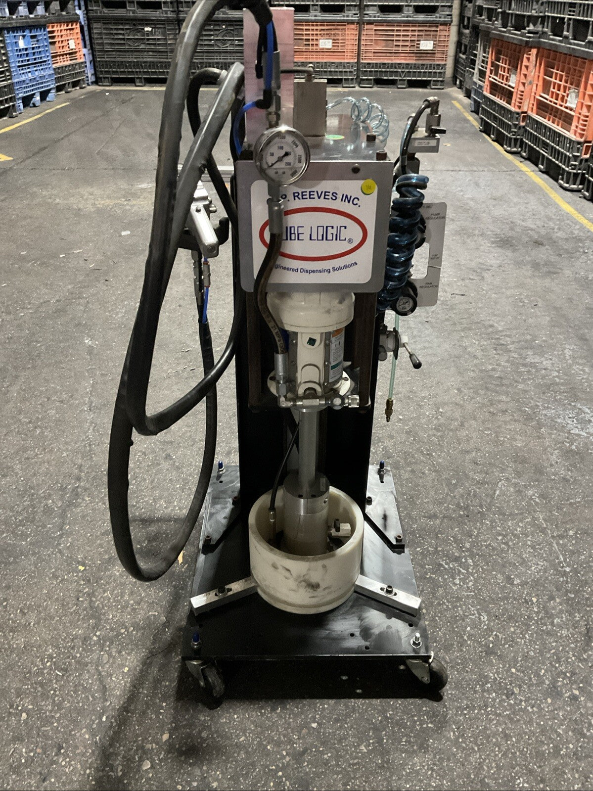 GRACO 206405 SER G17K AIR POWERED PUMP G.P. REEVES GSPM15-1.25glS20-37