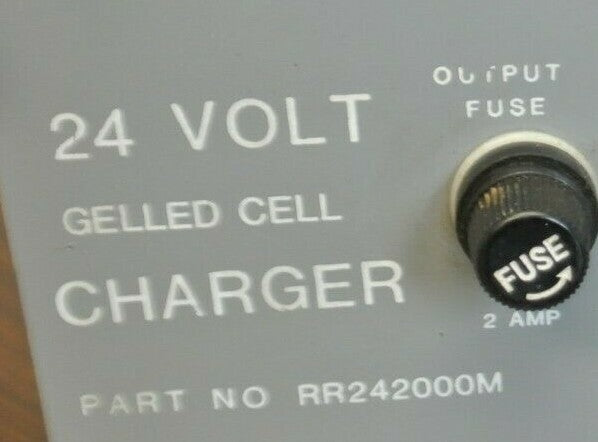 R&R ELECTONIC DEVELOPMENT INC. RR242000M / 24V GELLED CELL CHARGER