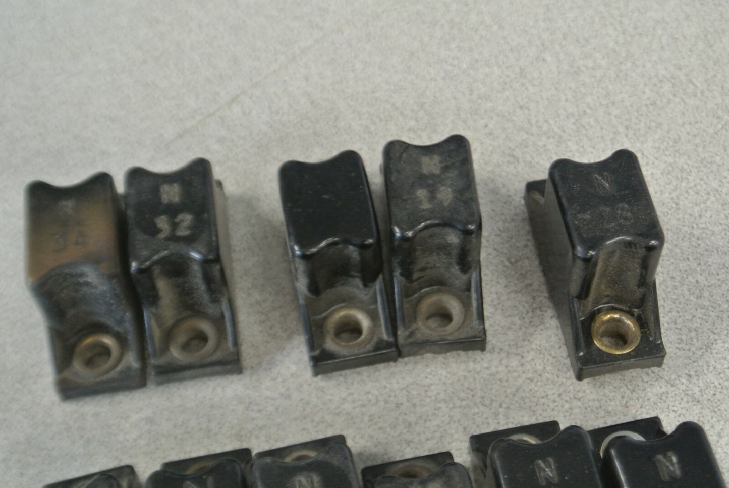 LOT of 16 ALLEN-BRADLEY THERMAL OVERLOAD HEATER ELEMENTS / N-series / LIST BELOW