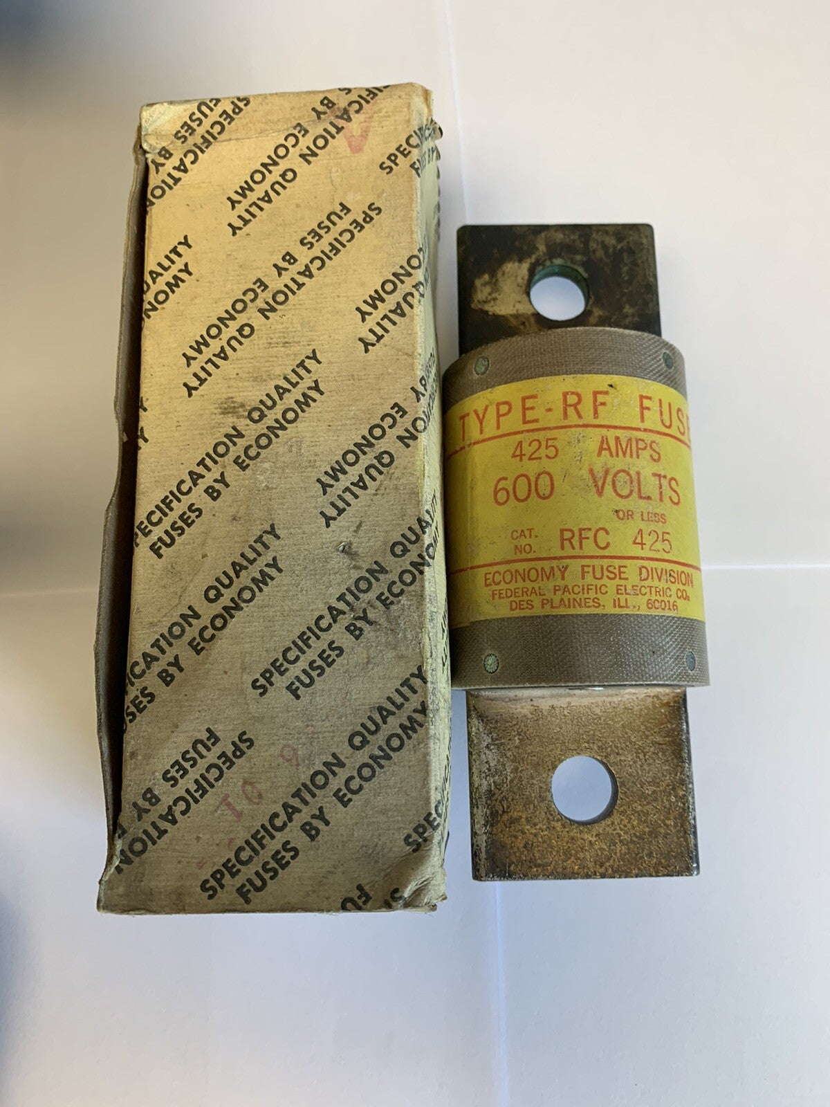 Federal Pacific/Economy Fuse RFC425 425A 600V Fuse
