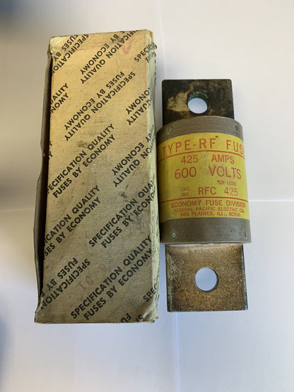 Federal Pacific/Economy Fuse RFC425 425A 600V Fuse