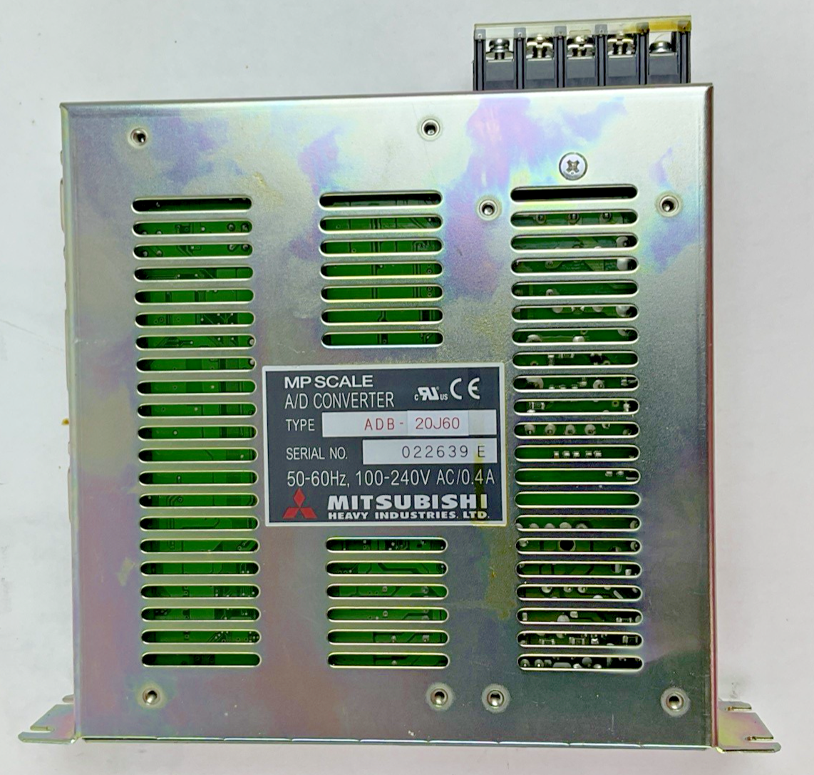 MITSUBISHI ADB-20J60 A/D CONVERTER 50-60HZ 240V 0.4A VER.13E