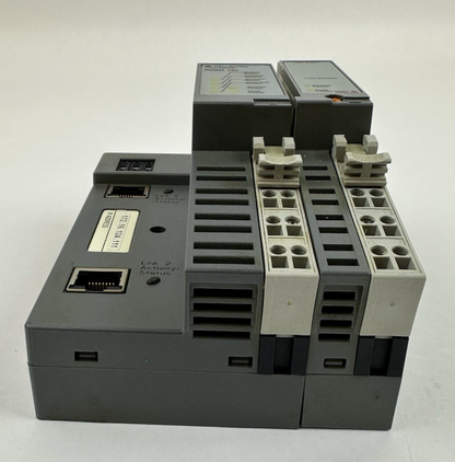 ALLEN-BRADLEY 1734-AENTR Ser. A FW 3.010 NETWORK ADAPTER MODULE POINT I/O 24 VDC