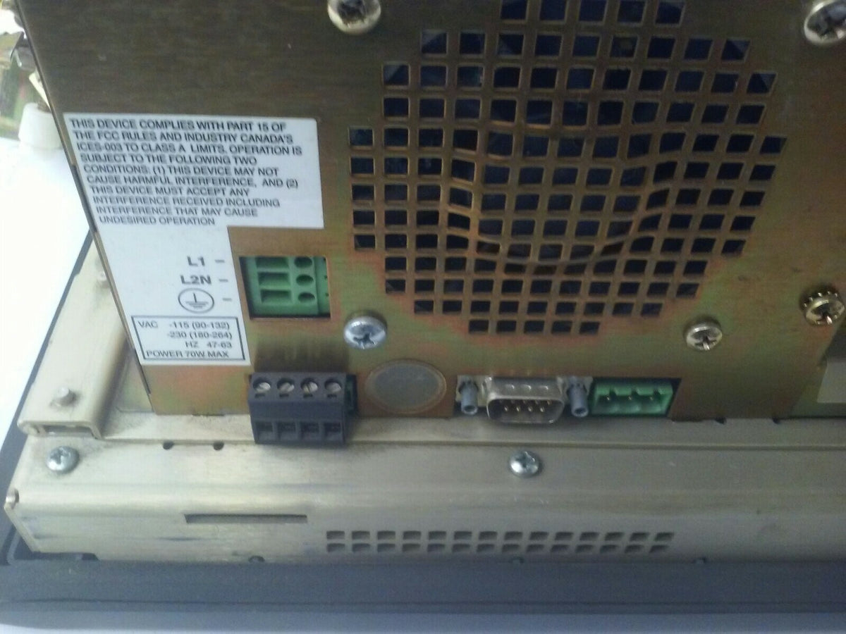 ALLEN BRADLEY 2711E-T10C6 SER. D REV. A  PANELVIEW 1000E TERMINAL FRN 5.14