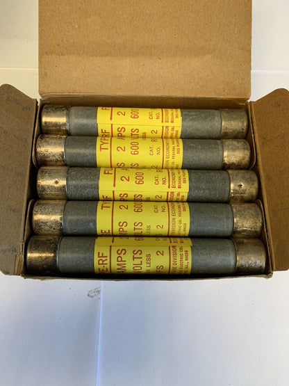 Economy Fuse RFS2 2A 600V Fuse "Lot of 10"