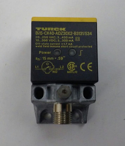 Turck Bi15-CK40-ADZ30X2-B3131/S34 Proximity Sensor (NEW SURPLUS)