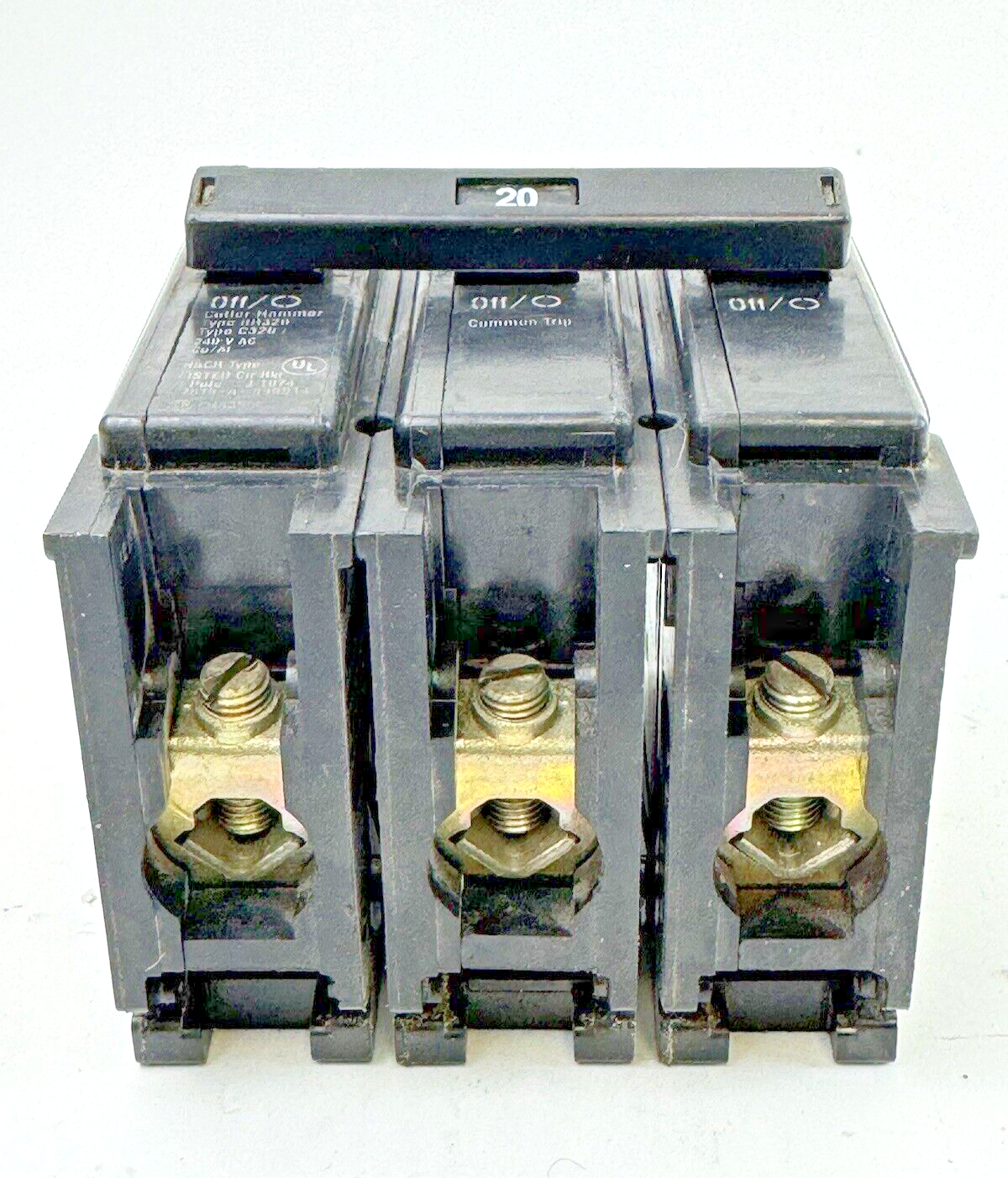 CUTLER-HAMMER / EATON - BR320 - SNAP-IN CIRCUIT BREAKER - 3 POLE/20A/240 VAC