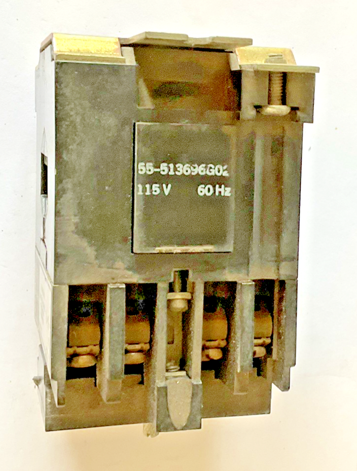 GENERAL ELECTRIC CR120B04002 RELAY SER.A 600V (1)MISSING COIL****LOTOF2****