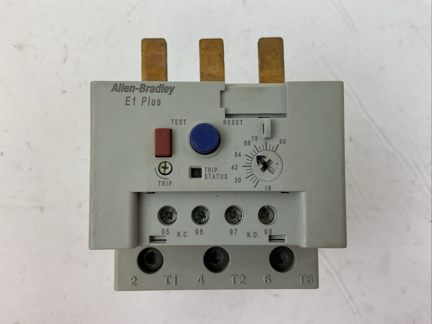 ALLEN BRADLEY 193-EEGE SER B OVERLOAD RELAY 10-90AMP