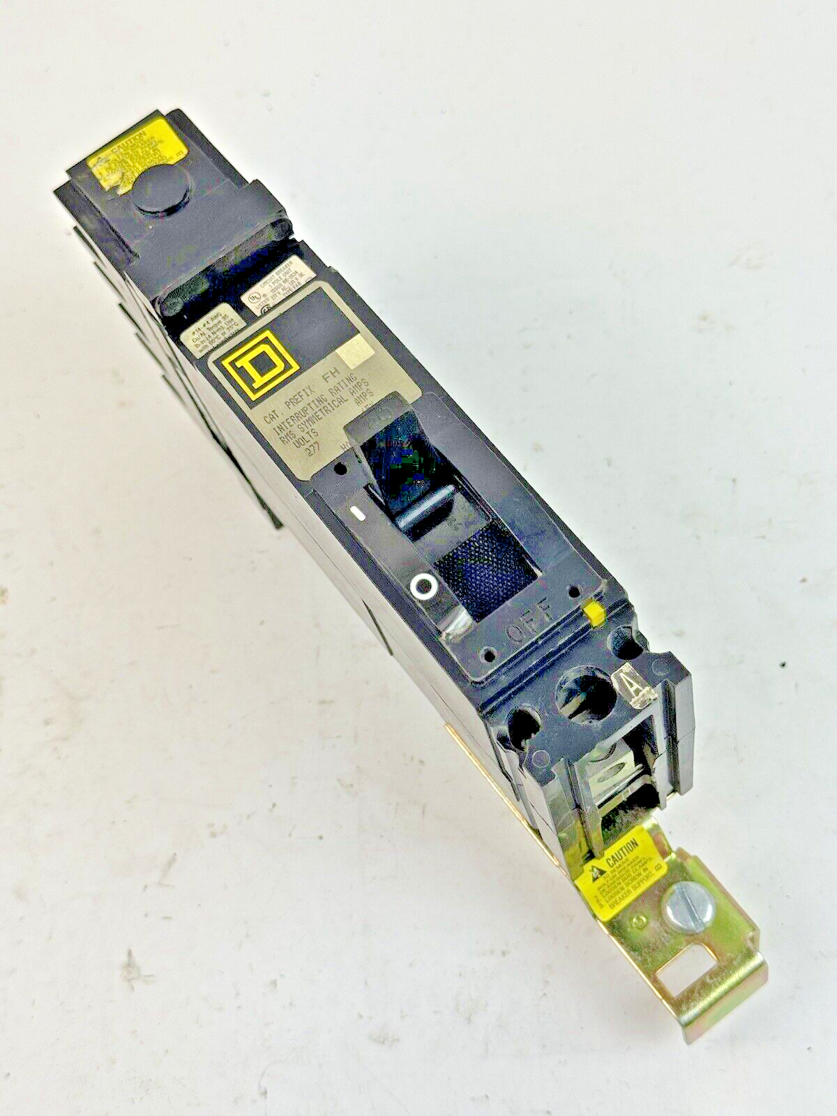 SQUARE D - FHB16020A - I-LINE MOLDED CASE CIRCUIT BREAKER - 1 POLE/ 20 A/ 277VAC