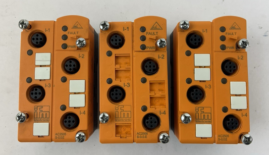 IFM ELECTRONIC RELAY GMBH D-45127 316V DC / 240mA LOT OF 3