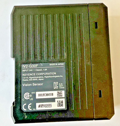 KEYENCE IV2-G30F SENSOR AMPLIFIER 24VDC 1.8A