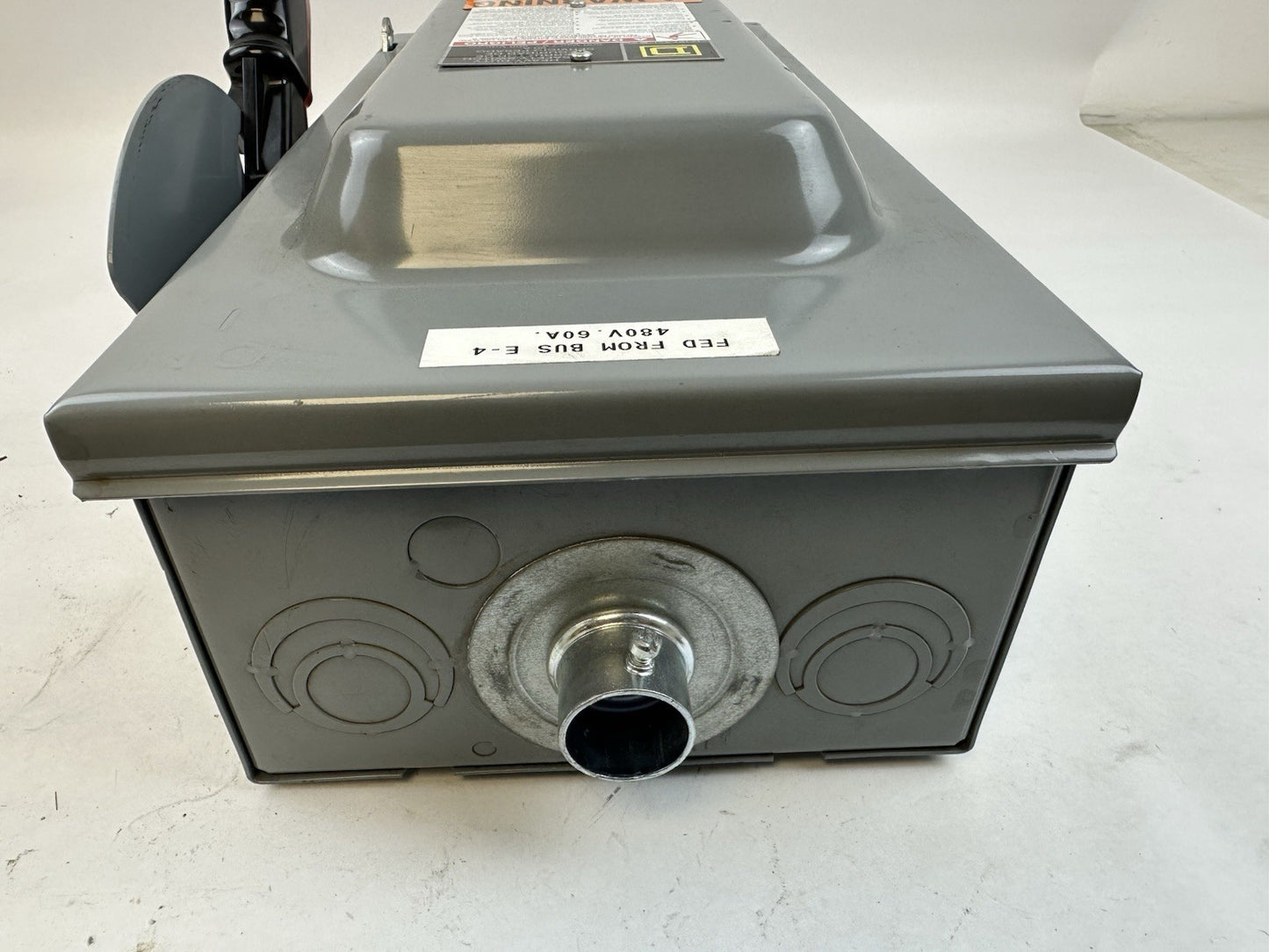 SQUARE D H362 HEAVY DUTY SAFETY SWITCH 600 VOLT 60 AMP