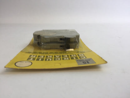 AMERICAN SWITCH PA-1515 CIRCUIT BREAKER 15A (2)-1POLE 120/240VAC TYPE A