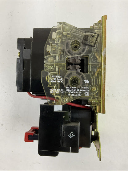 SQUARE D 8536SBG2 SIZE 0 STARTER 600VAC 5HP B4.15 HEATERS 31041-400-42 COIL 120V