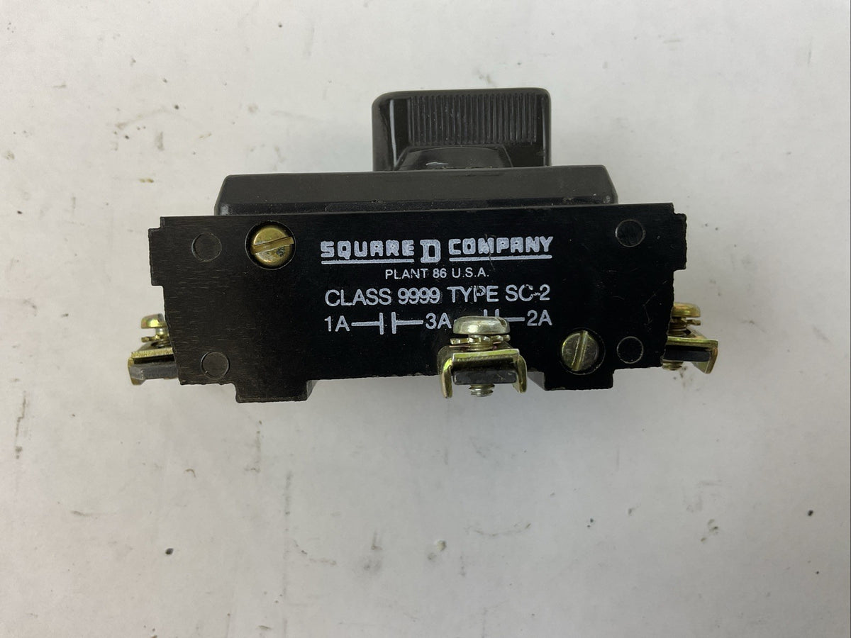 SQUARE D 9999 SC-2 SELECTOR SWITCH AUTO OFF HAND (LOT OF 2)