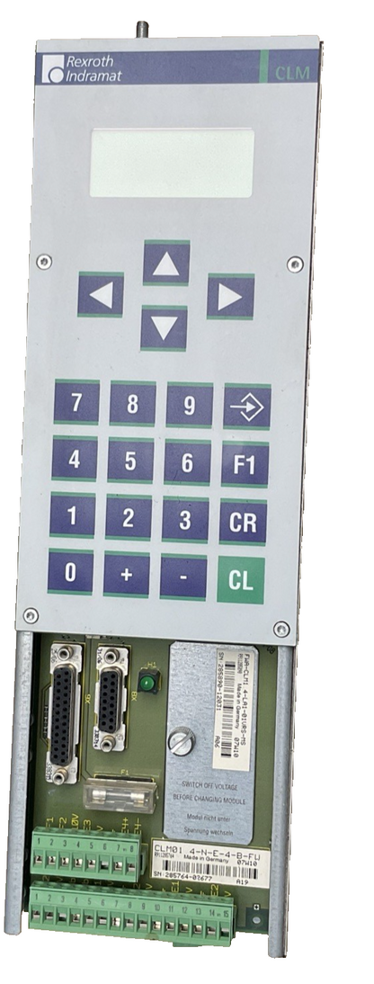 REXROTH CLM01.4-N-E-4-B-FW INDRAMAT POSTIONING CONTROL