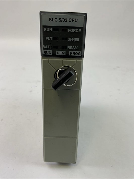 ALLEN BRADLEY 1747-L532 SER D PROC REV 4 PROCESSOR 1747-OS302 SER A FRN 9