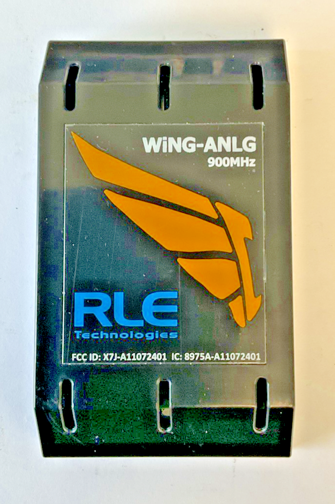 RLE TECHNOLOGIES WING-ANLG WIRELESS TRANSMITTER 900MHZ