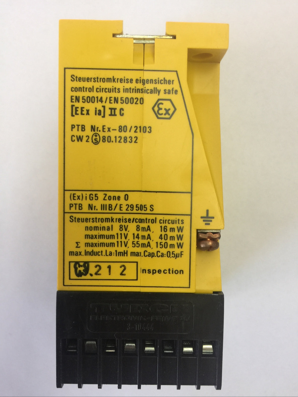TURCK MS 41-12 Ex0-R MULTI SAFE POWER SUPPLY 110VAC RELAY OUTPUT 250VAC 60VDC