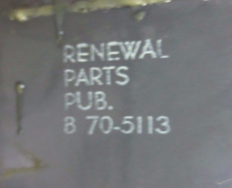 RENEWAL PART B 70-5113 FUSED DISCONNECT SWITCH - 30A FUSES